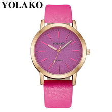 Load image into Gallery viewer, Luxury Brand Leather Quartz Women&#39;s Watch Ladies Fashion Watch Women Wristwatches Clock relogio feminino masculino #A