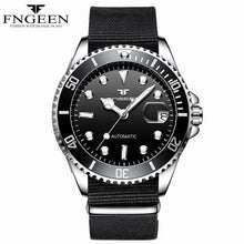 Load image into Gallery viewer, FNGEEN Top Brand Men‘s Fashion Luxury Watch Automatic Mechanical StainlessSteel Waterproof Wrist Male Clock Relogio Masculino