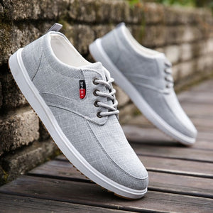 Men Casual Shoes 2019 Summer Canvas Shoes Men Breathable Casual Canvas Men Shoes Walking Men Shoes Chaussure Homme Factory sales