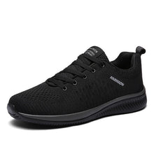 Load image into Gallery viewer, Women Shoes Breathable Mesh Sneakers For Women Lightweight Walking Vulcanized Shoes Sport Flyknit Casual Shoes Flat Gym Tenis