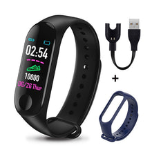 Load image into Gallery viewer, Rovtop M3 Plus Bluetooth Smart Watch Heart Rate Blood Pressure Health Waterproof Watch M3 Pro Wristband Fitness Tracker Watch