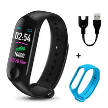 Load image into Gallery viewer, Rovtop M3 Plus Bluetooth Smart Watch Heart Rate Blood Pressure Health Waterproof Watch M3 Pro Wristband Fitness Tracker Watch