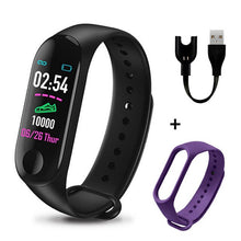 Load image into Gallery viewer, Rovtop M3 Plus Bluetooth Smart Watch Heart Rate Blood Pressure Health Waterproof Watch M3 Pro Wristband Fitness Tracker Watch