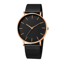 Load image into Gallery viewer, Free Shipping Women Watch Mesh Stainless Steel Bracelet Casual Wrist Watch Women Watches reloj mujer relogio feminino 2019