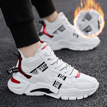 Load image into Gallery viewer, New Winter Men&#39;s Boots Fashion Thick Bottom Non-slip Warm Winter Shoes For Men Fur Warm Ankle Snow Boots Footwear Male Sneakers