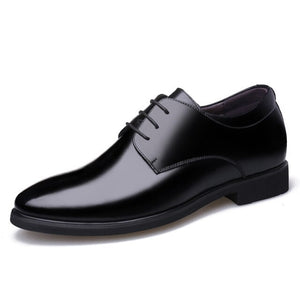 New Men's Shoes Spring and Autumn New Shoes Business Dress Large Size Leather England Shoes Men Dress Shoes Leather