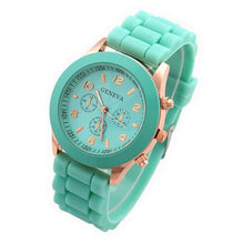 Load image into Gallery viewer, Luxury Brand Silicone quartz watch women men ladies fashion bracelt wrist watch wristwatch relogio feminino masculino Clock