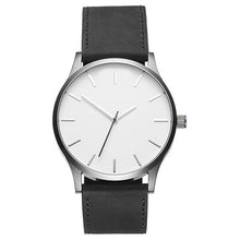 Load image into Gallery viewer, men&#39;s watch 2019 Unisex Fashion Leather Band Analog Quartz Men&#39;s Wrist Watch Clock Minimalist watch montre homme erkek kol saati