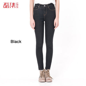 Jeans for Women mom Jeans  High Waist Jeans Woman High Elastic plus size Stretch Jeans female washed denim skinny pencil pants